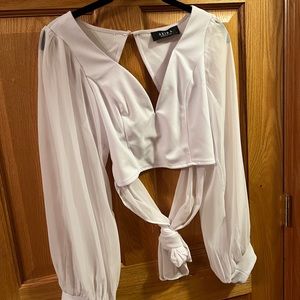 Size Small White Akira Top